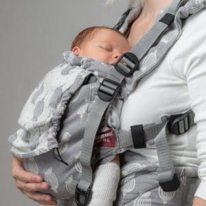 Sestrice Carrier Poppy Grey, babywearing