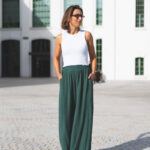 Smart Trousers 03 UNI – Sage, smart slow fashion, pohodlné nohavice, kvalitný materiál – 1